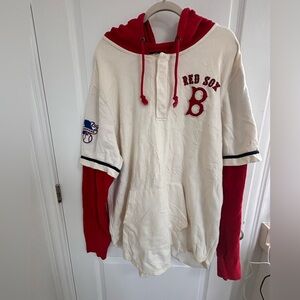 47 Brand BOSTON RED SOCKS Jersey Hoodie Size XX-L